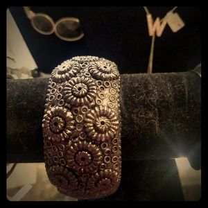 Black bangle bracelet